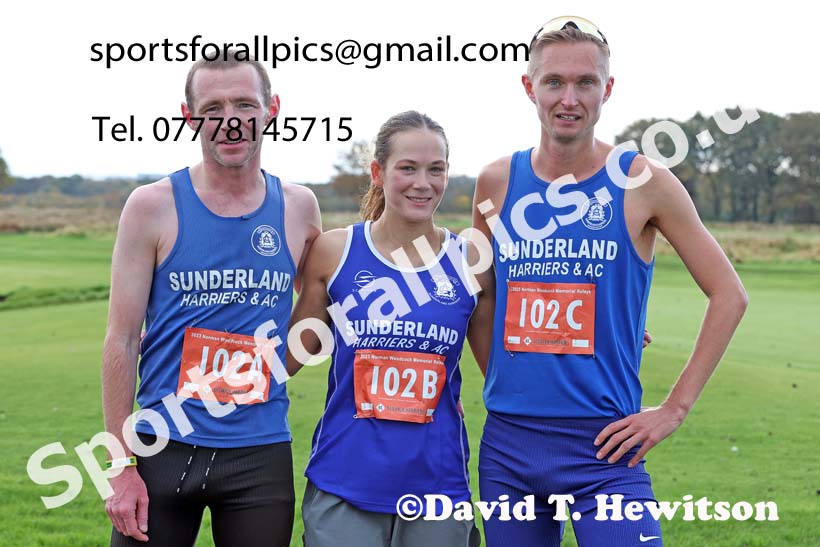 The 2023 Norman Woodcock Road Relays, Newcastle Racecourse, Gosforth, Newcastle.  Photo: David T. Hewitson/Sports for All Pics